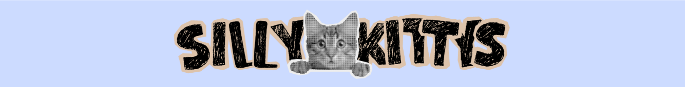 silly kittys website banner